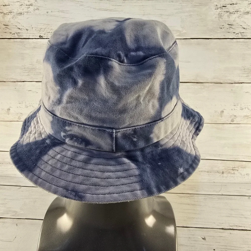Adidas Originals Tie Dye Bucket Hat Blue White Trefoil Logo OSFA RN90288